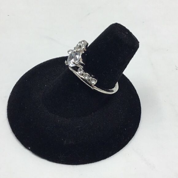 1 ct. CZ Heart Setting Fashion Ring (H15) - Picture 4 of 6